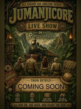 Jumanjicore - Live Show Flyer